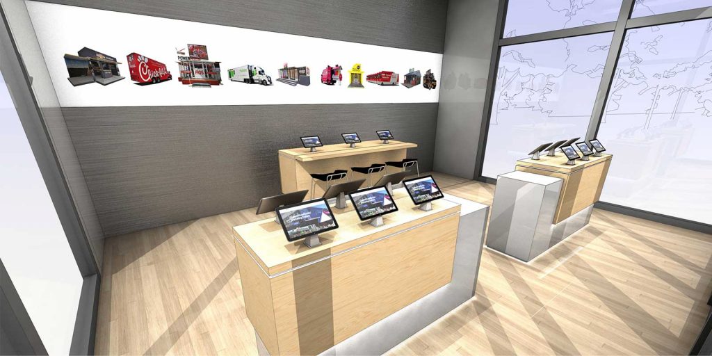 CGS Premier drop trailer interior