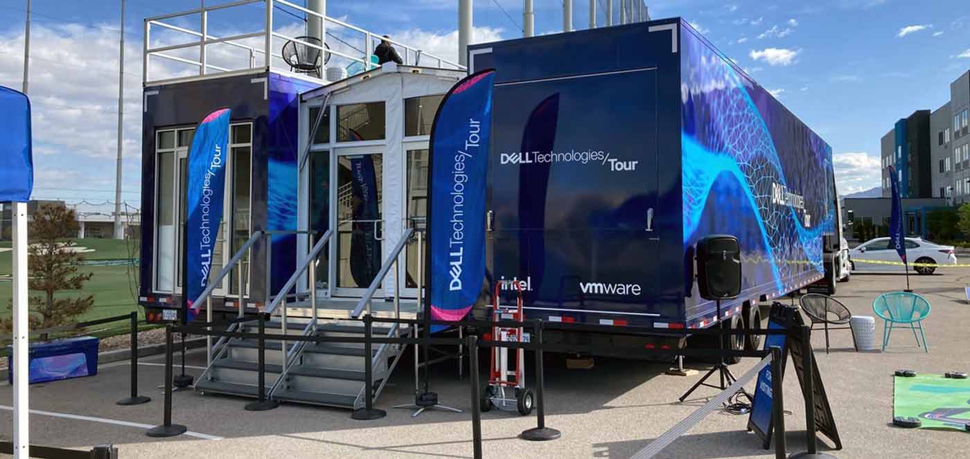 B2B 53' Double Expandable Trailer