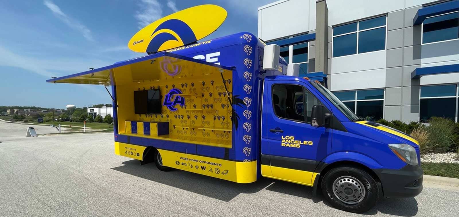 Custom Fabricated Marketing Van