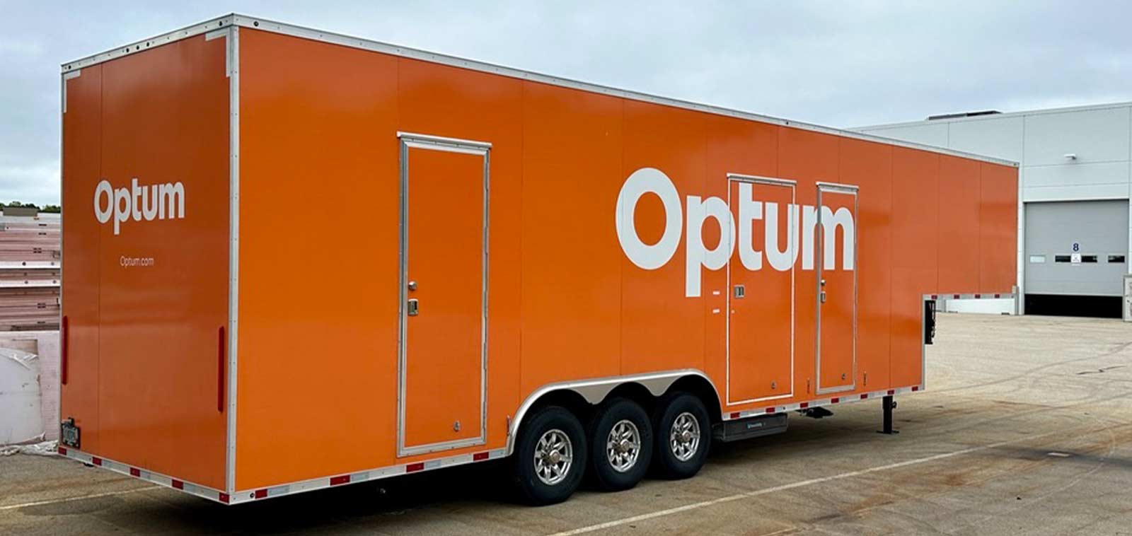 Medical imaging trailers